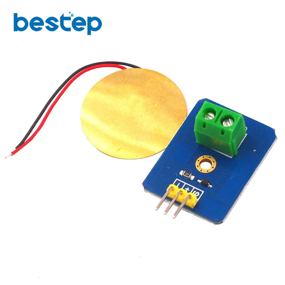 Керамический пьезовибрационный сенсорный модуль 3 В/5 В аналоговый контроллер