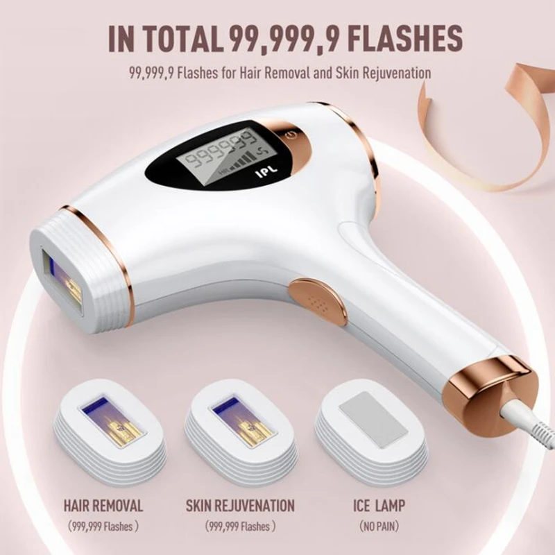 Фотоэпилятор IPL 990000 для перманентного удаления волос | Бытовая техника