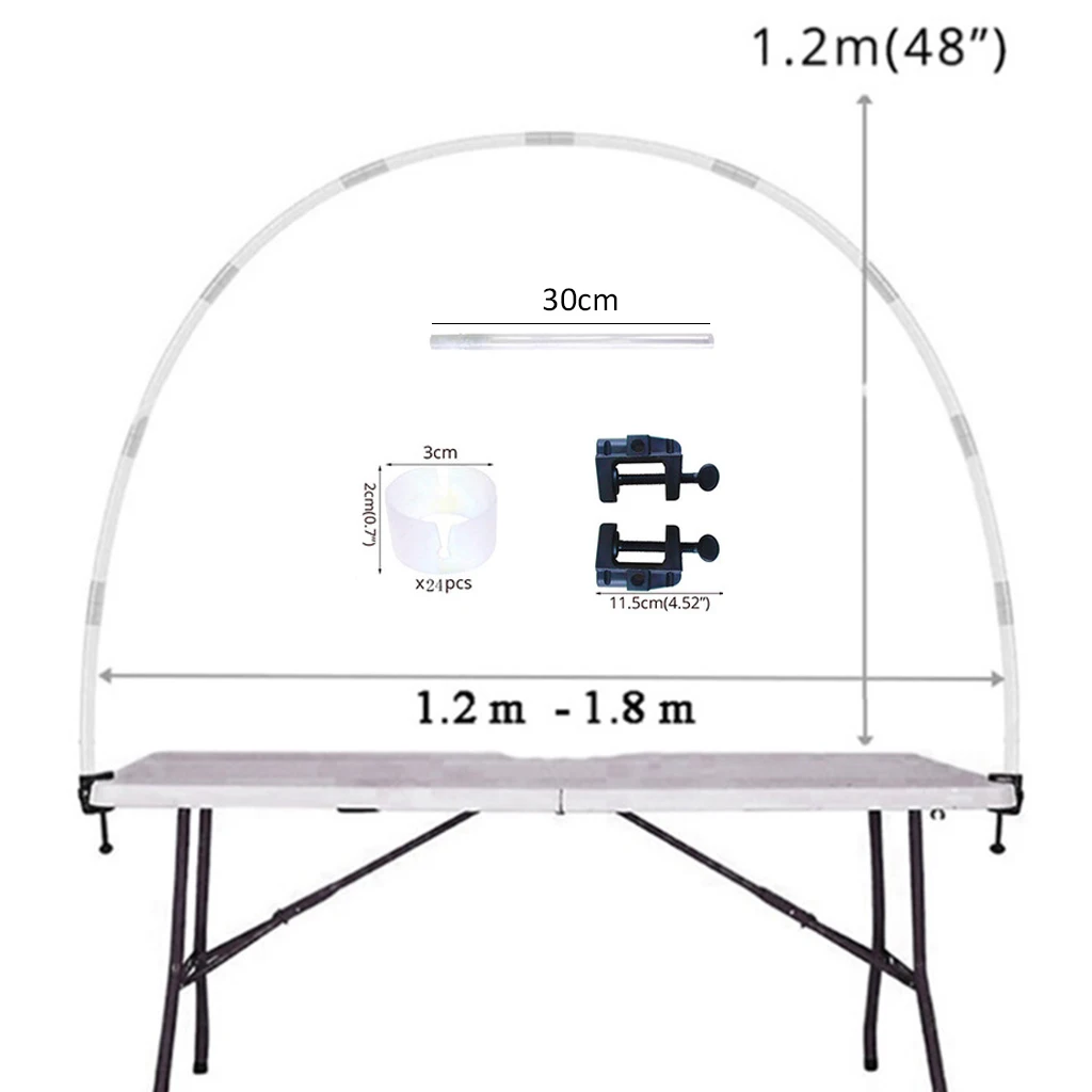 Стойка для воздушных шаров арки в вертикальном положении базовый набор Полюс