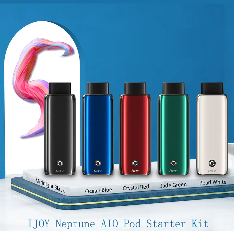 Новейший стартовый набор IJOY Neptune Pod 650 мАч встроенный аккумулятор легкий Топ