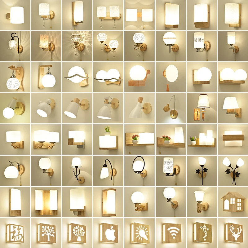 YIJIA современный настенный светильник в скандинавском стиле ретро лофт