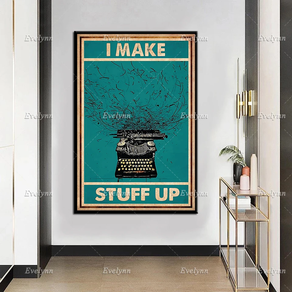 Художественный постер IMake Stuff Up художественное настенное оформление типа