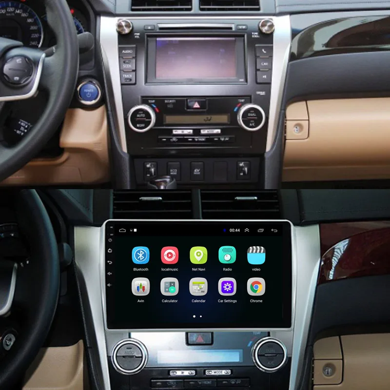 4G LTE Android 8,1 подходящий Toyota Camry 2012 2013 мультимедийный стерео автомобильный dvd-плеер навигация gps радио
