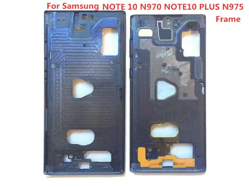 

For Samsung galaxy NOTE 10 N970 NOTE10 PLUS N975 Middle Frame Midplate Bezel Chassis Housing Parts
