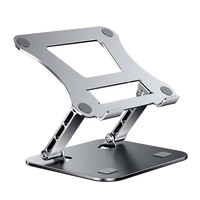 10 17inch cooling rack folding adjustable angle aluminum alloy desktop portable holder office universal non slip laptop stand