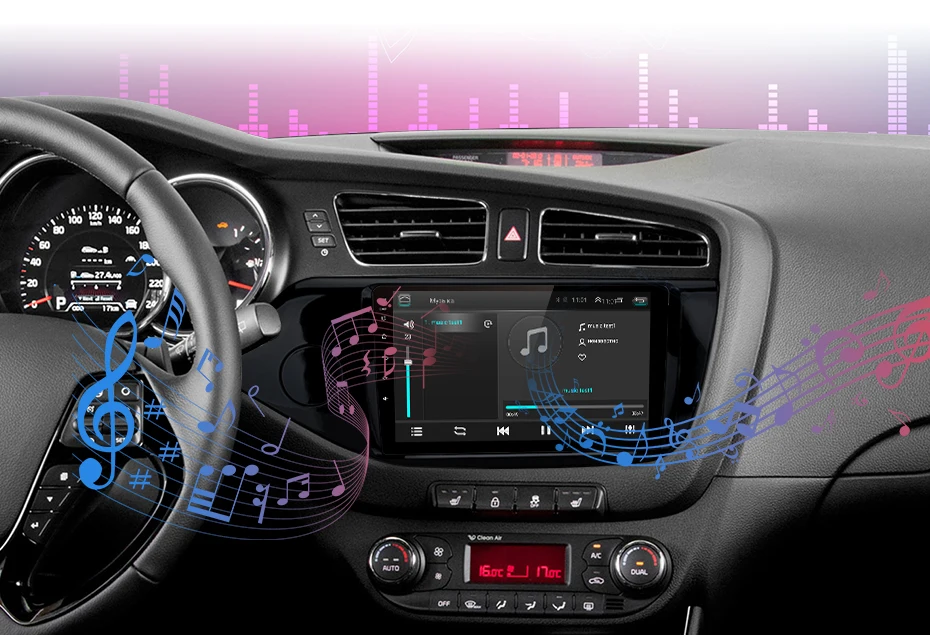 AWESAFE для KIA Cee 'd CEED JD 2012 2013 радио мультимедиа видео плеер gps Нет 2din 2 din Android 8,1 2G+ 32G