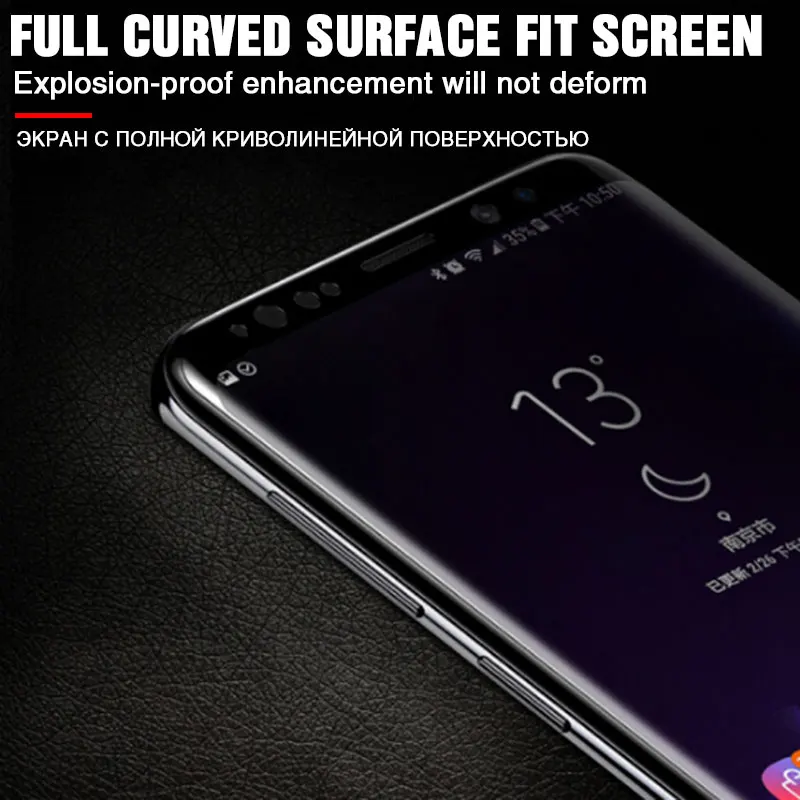 40D Гидрогелевая пленка для samsung galaxy S8 S9 Plus Защита экрана для galaxy s6 s7 edge note8 note9 S10E Plus мягкая пленка не стекло