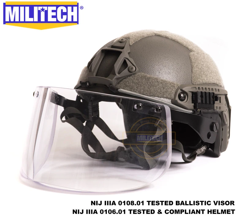 MILITECH Листва Зеленый FG OCC лайнер набор NIJ IIIA Быстрый пуленепробиваемый шлем и