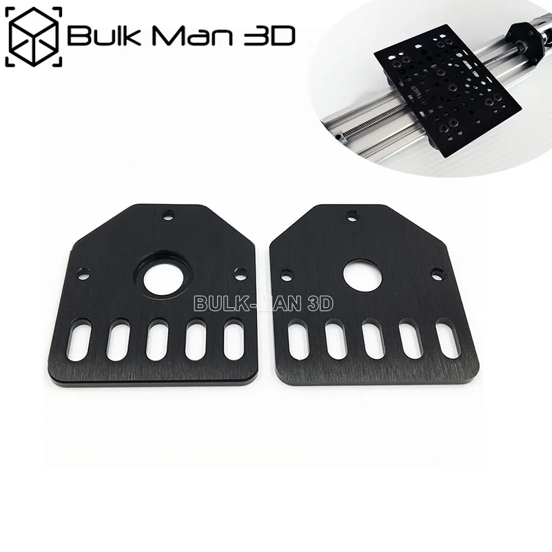 

Резьбовая пластина для шагового двигателя NEMA 17, фиксированный алюминиевый кронштейн для станка с ЧПУ, 3D-принтера