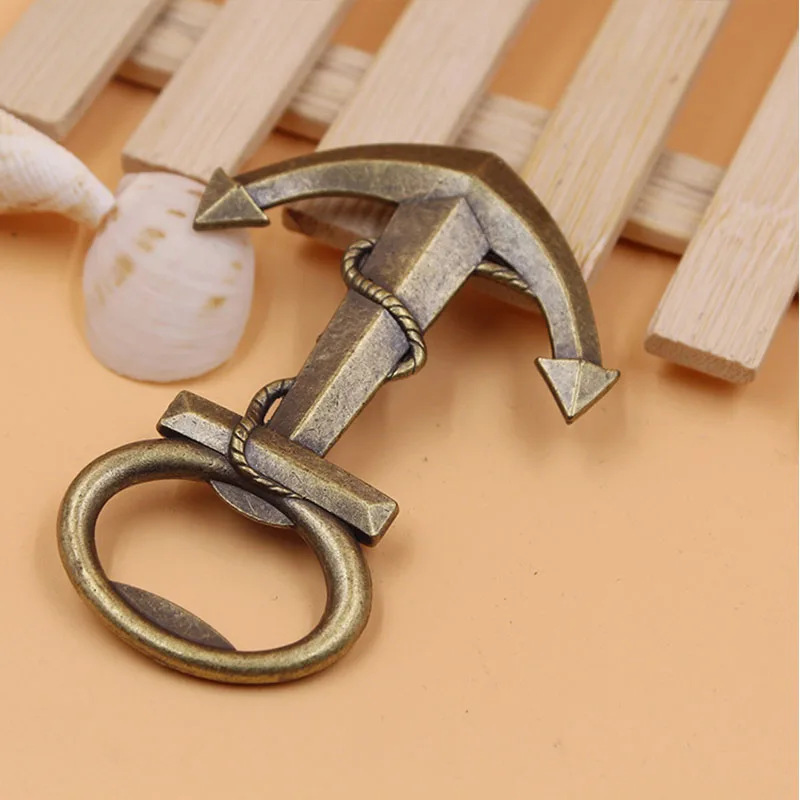 

1Pcs Portable Bar Accessories Bottle Opener Party Gift Beer Operens Boat Anchor Shape Retro Bottle Opener Kitchen Gadgets