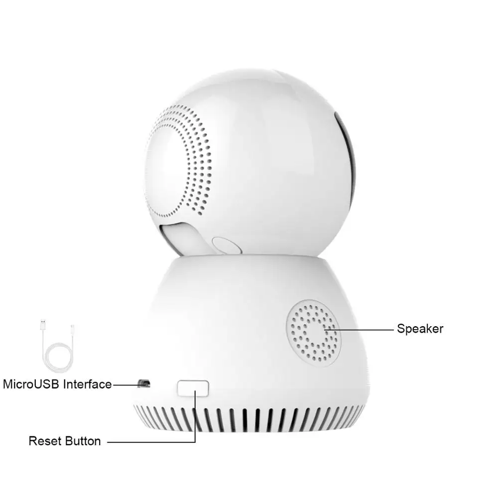 Умная IP камера с Wi Fi PTZ 2 МП HD 1080P|Камеры видеонаблюдения| |