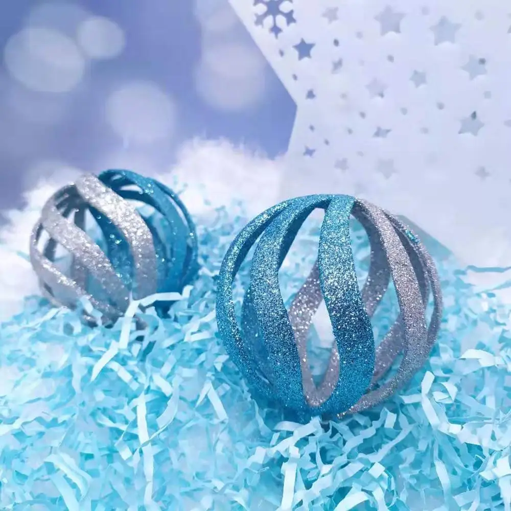 2 шт. 7 5 см порошок конфеты новогодний шар Очаровательная Рождественская елка