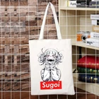 Холщовая Сумка для покупок с принтом Моя геройская Академия, многоразовый подарок для студентов, женская модная дорожная Экологически чистая Сумочка для покупок