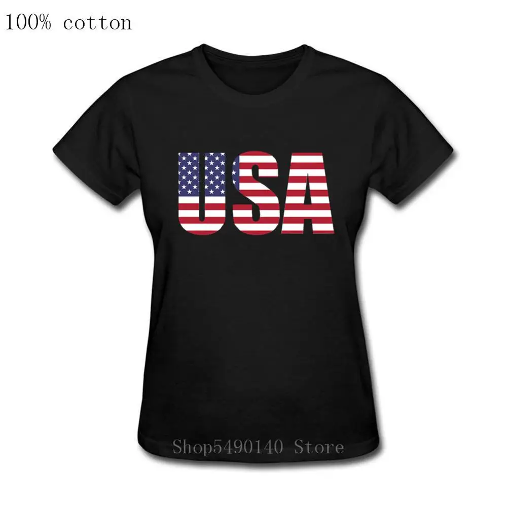 Американская Винтажная футболка с 3D принтом флага и букв короткими рукавами для