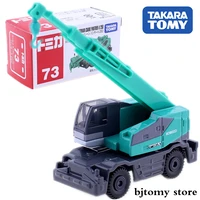 takara tomy tomica no 73 kobelco rough terrain crane panther model kit 1116 miniature diecast construction vehicle mould toy