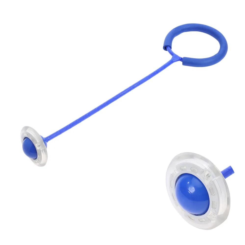 Силовой мяч для прыжков на ножках детей светодиодная игрушка спорта открытом