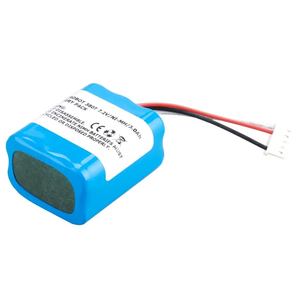 7.2V 3.0Ah Battery For iRobot Roomba Braava 380 380T Mint 5200c Ni-MH 3000mAh Rechargeable battery | Электроника