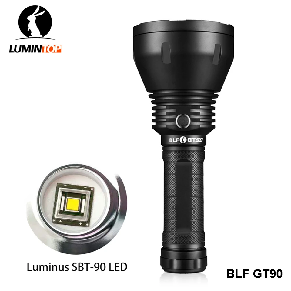 Фонарь LUMINTOP BLF GT90 высокой мощности SBT90.2 7000 люмен 2720 м дальность действия 18650 |
