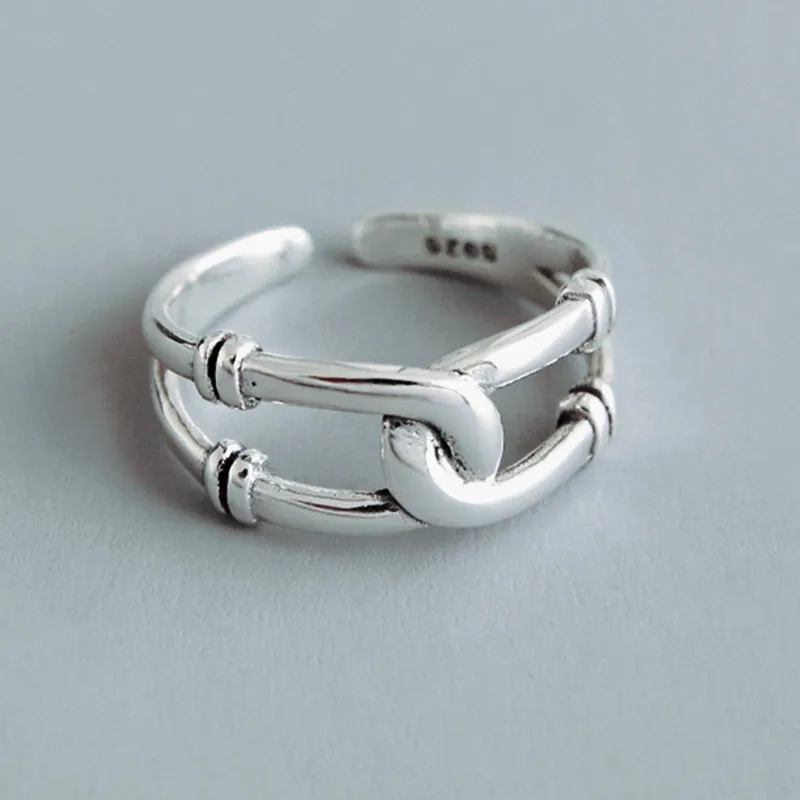 Кольцо женское из серебра 925 пробы регулируемое 56 дизайнов | Украшения и