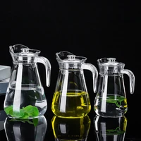 11 52l acrylic beverage storage container clear juice jug water pitcher milk coffee wine tea pot kettle with lid kitchen tools