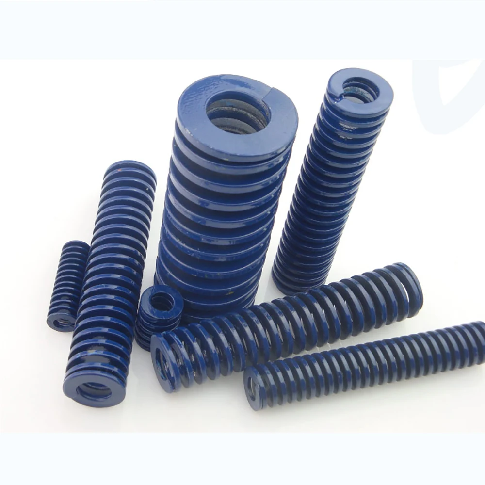 1pcs Spring Steel Light Load Compression Mould Die Out Diameter 20mm Inner 10mm Length 20-/100/200/300mm Blue | Обустройство дома