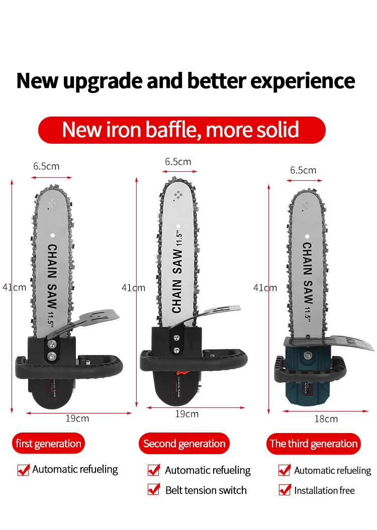 Кронштейн для электрической цепной пилы регулируемая универсальная часть