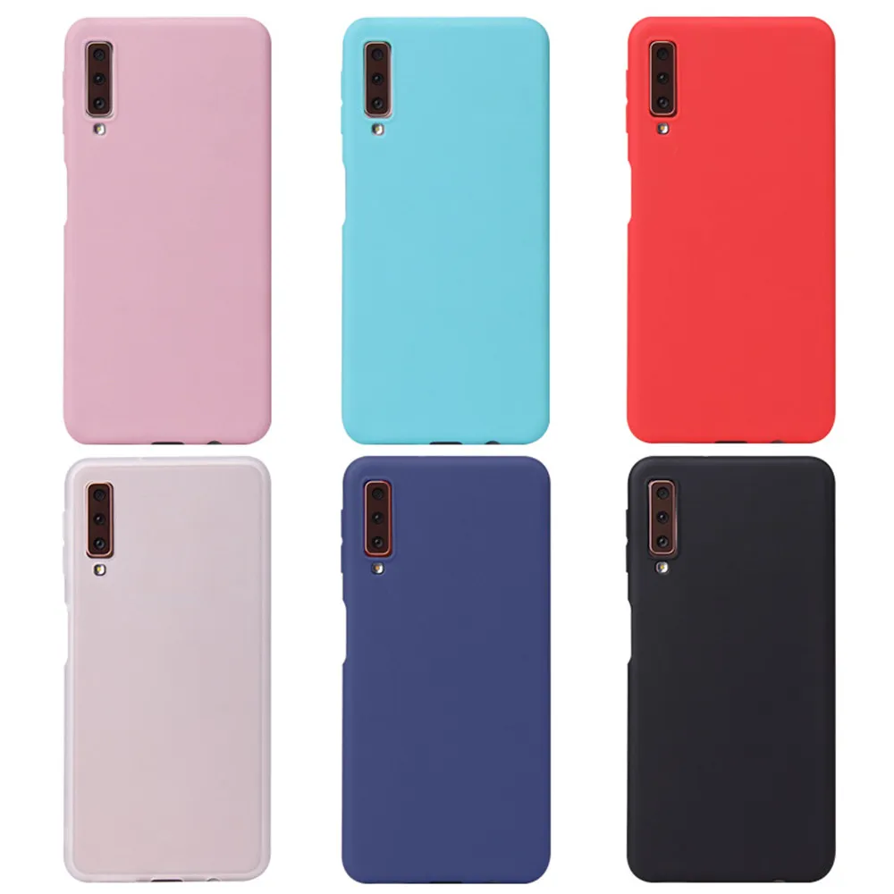 Матовый чехол для Samsung Galaxy S10 Lite S9 S8 Plus S7 Edge A6 A8 A7 A9 J4 J6 2018 A3 A5 J3 J5 J7 2017 Note9 8 мягкий