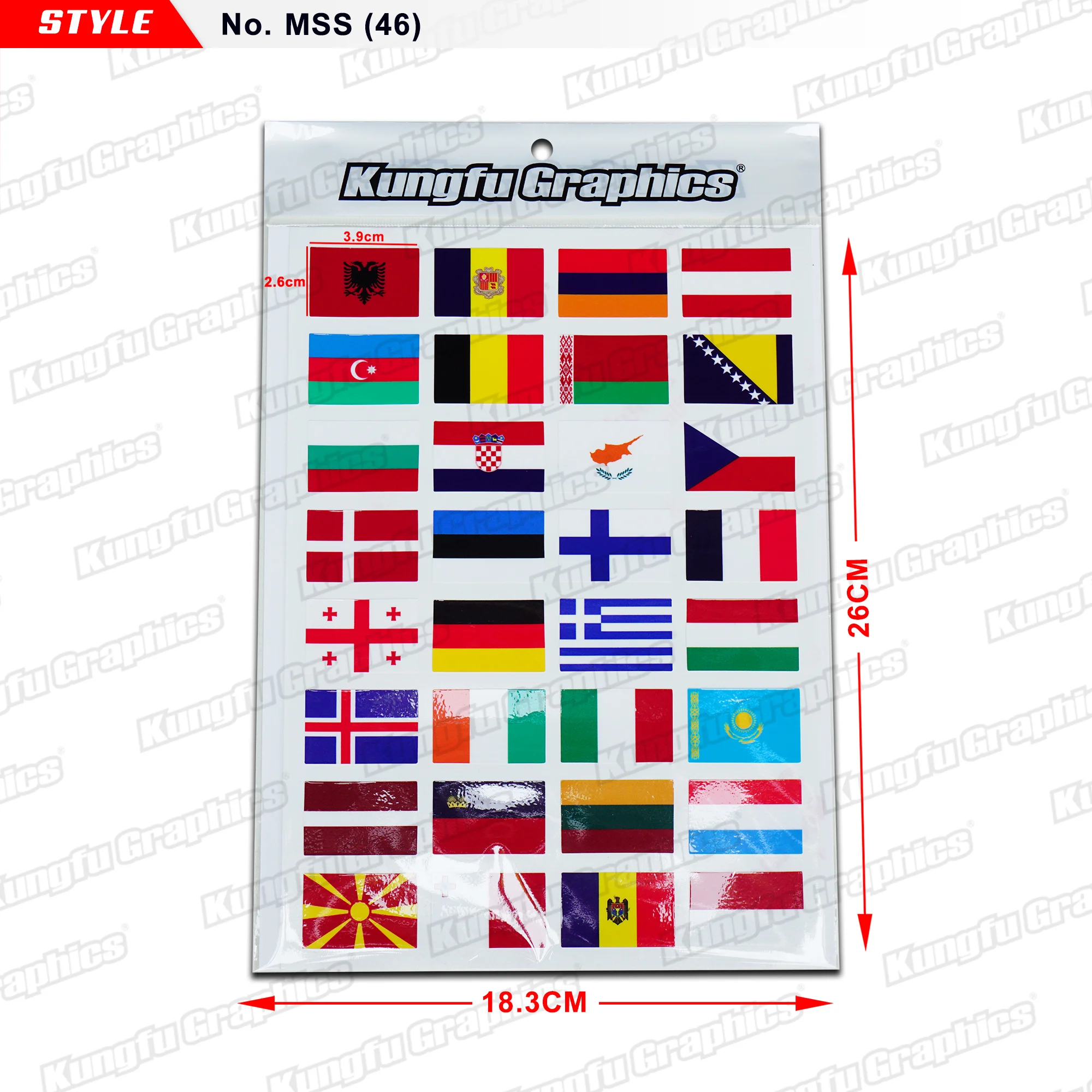 Виниловые наклейки KUNGFU GRAPHICS для автомобилей шлемов дверей и окон с флагом ЕС