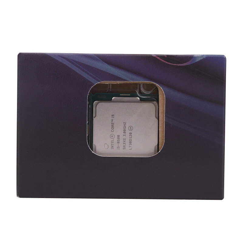 Intel Core i5-8500 настольный процессор 6 ядер/6 потоков до 4,1 ГГц Turbo LGA1151 серии 300 65 Вт