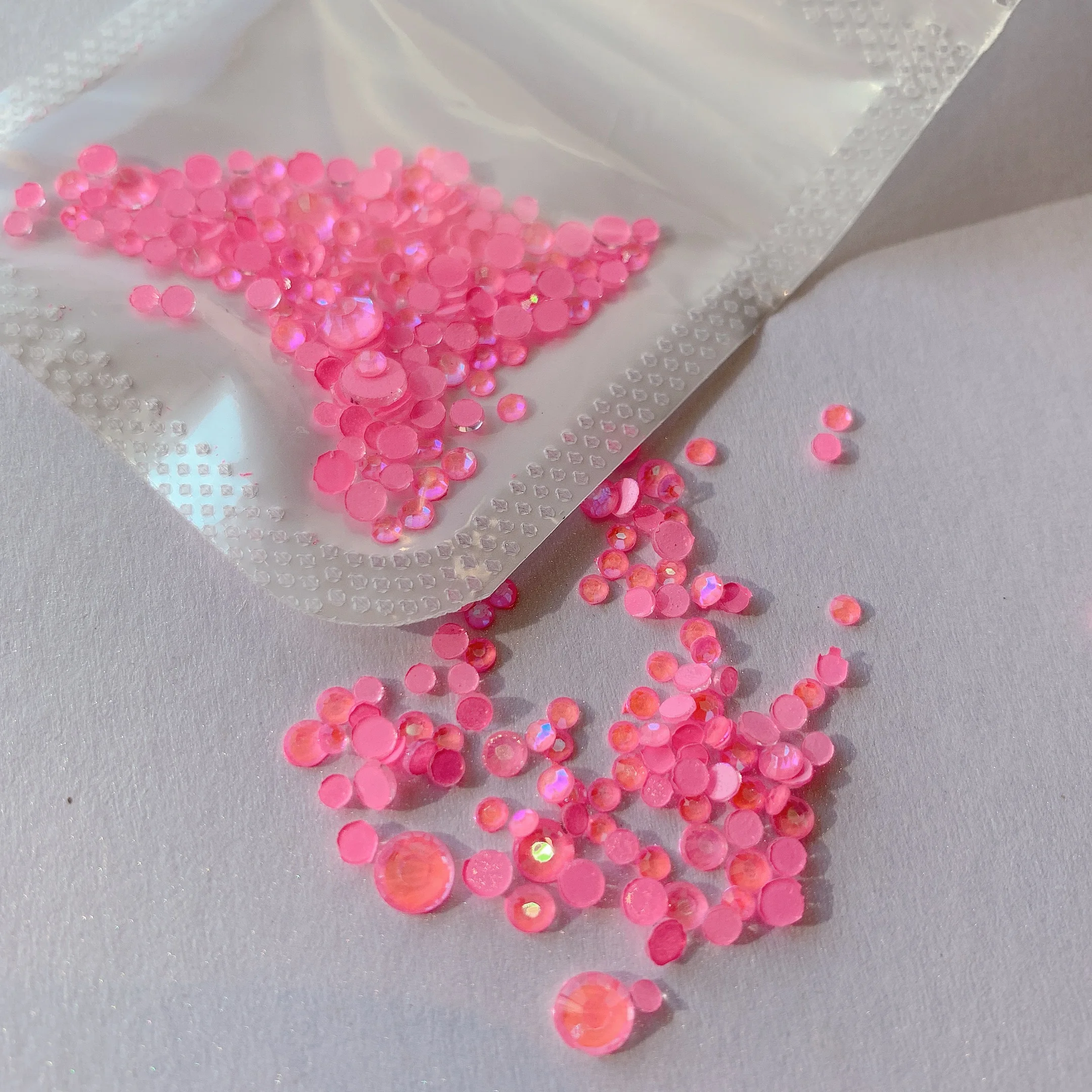 Светящиеся кристаллы для дизайна ногтей 1 упаковка украшения из страз 3D