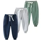 Новинка, детская одежда на весну и осень, детские брюки, спортивные брюки для мальчиков, хлопковые брюки, Простые Модные брюки для мальчиков