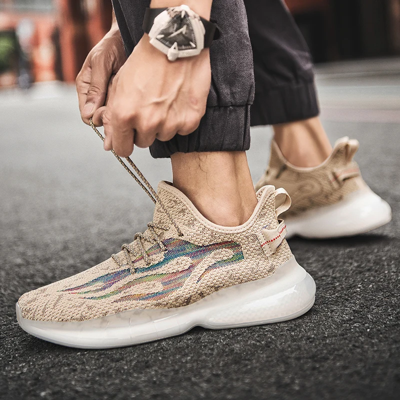 

Zapatillas Transpirables Shoes Man Breathable Men Sneakers 2020 Blade Work New Casual Sneaker Shoe Summer Mesh Safety