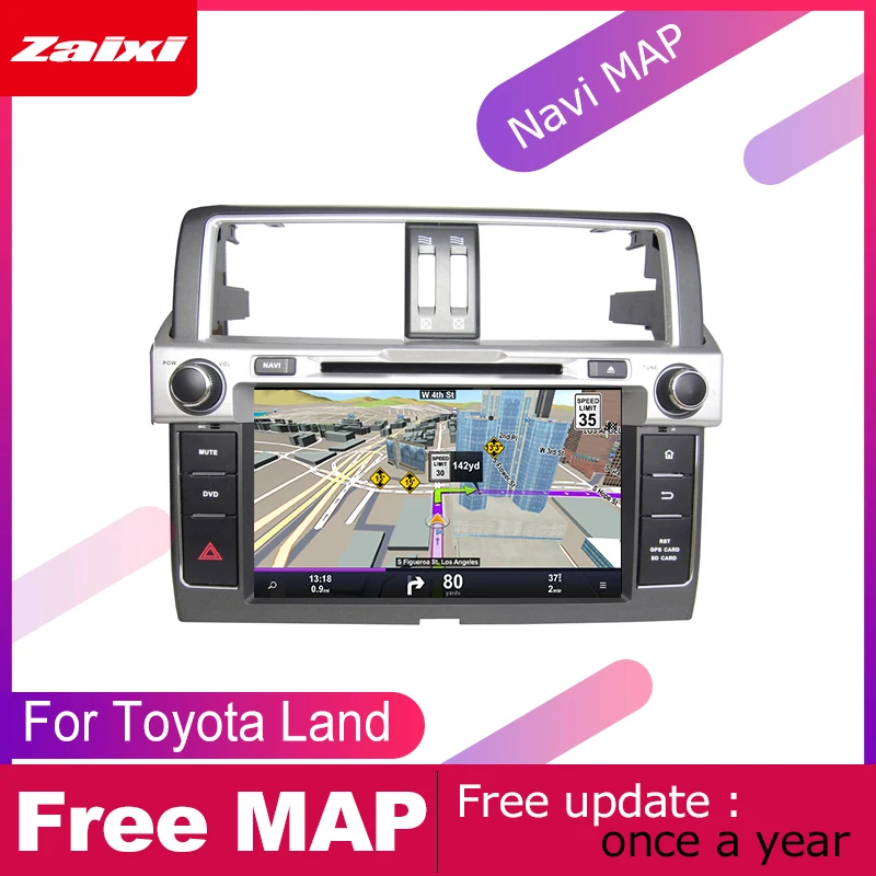 Мультимедийная система ZaiXi автомагнитола 2 DIN с DVD плеером GPS навигацией Android для