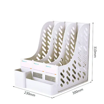 3 - Box Type Многофункциональный офисный бумажный лоток A4 коробка бумажный Органайзер стол журнал держатель файл Органайзер лоток - Цвет: 3 - Box Type
