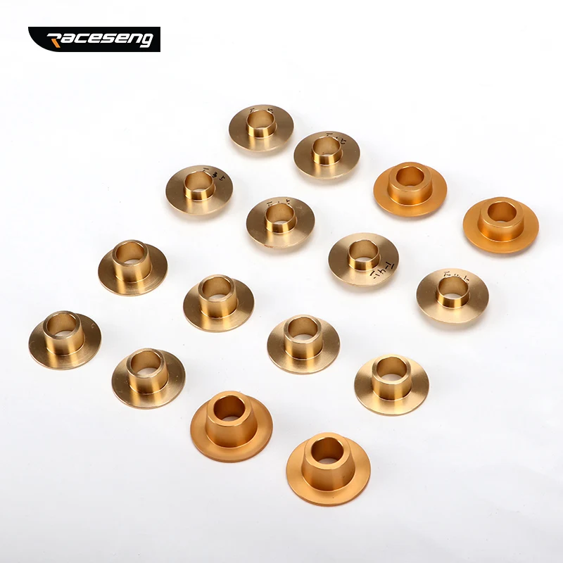 B9 Front (16pcs) Подрамник задняя ось жесткая втулка воротника для Audi A4/A4L S4 RS4 Q5 B8/B9 Octavia алюминиевая повышающая стабильность управления - Цвет: B9 Front (16pcs)