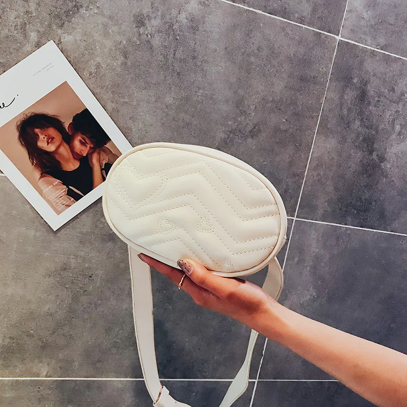 

2021 New Arrivals Women's Cross Body Bag PU Leather High Quality Pure Color Embroidered Leather Portable Cross-Body Mini Bag