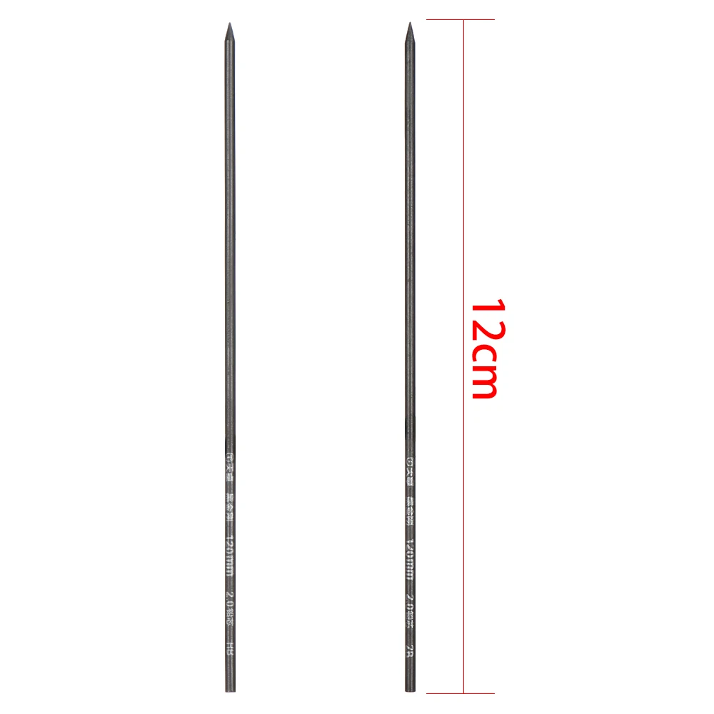 

10PCs/Box 2mm 2B HB Black Mechanical Pencil Lead Refill School Students Automatic Lead Core Refills Pencil Lead
