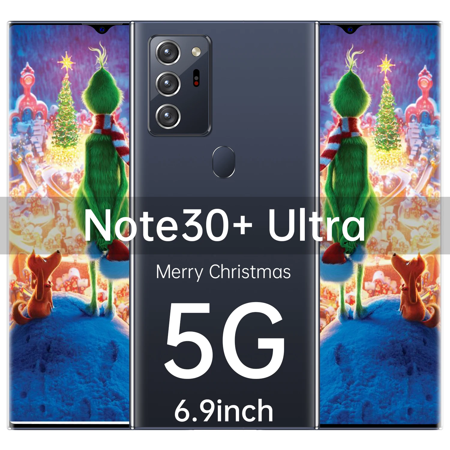 

[World Premiere] 2021 New 5G Fingerprint Unlock Smartphone 12+512GB For Samsung Galaxy Note30+ For Huawei Sansung Vivo Cellphone