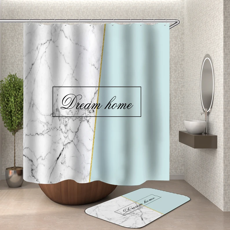 Indian Mandala Shower Curtain Flower Printed Geometric Bohemian Bathroom Curtains Wall Hanging | Дом и сад