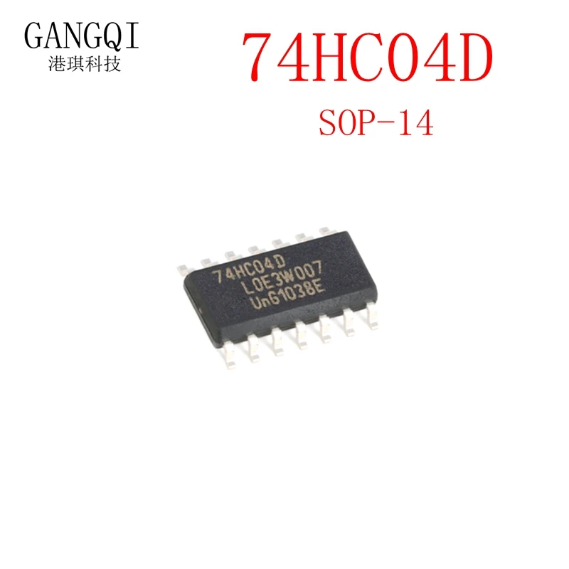 Чип интегральной схемы 74HC04D SOP14 74HC04 SOP SN74HC04 SN74HC04DR SMD CMOS, 10 шт.