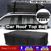 145x80x45cm waterproof car roof top carrier cargo luggage travel bag storage bag for vehicles with roof rails