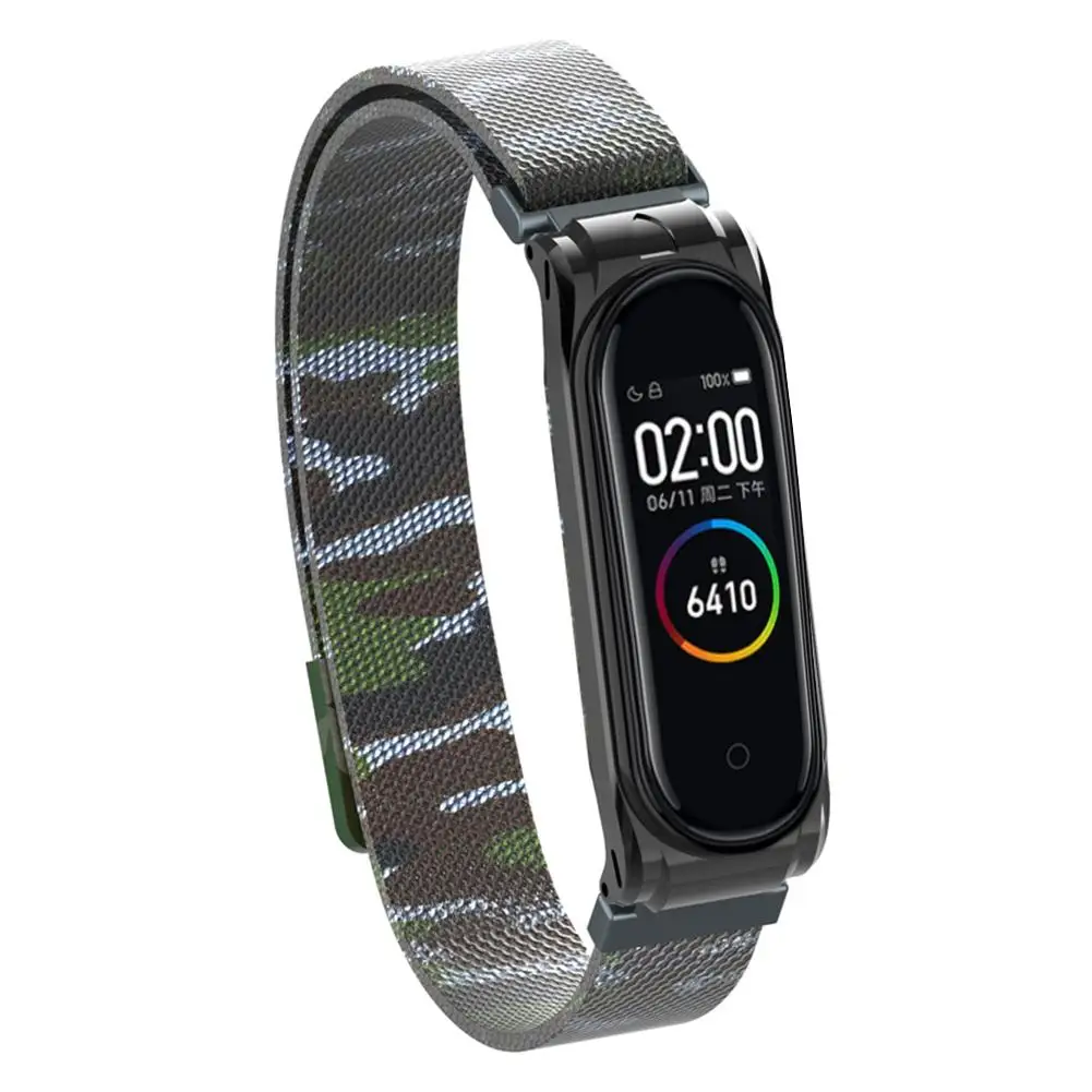 Сменный ремешок для наручных часов Xiaomi mi Band 3 4 красочные часы mi lanis из нержавеющей стали часы на магнитном ремешке браслет