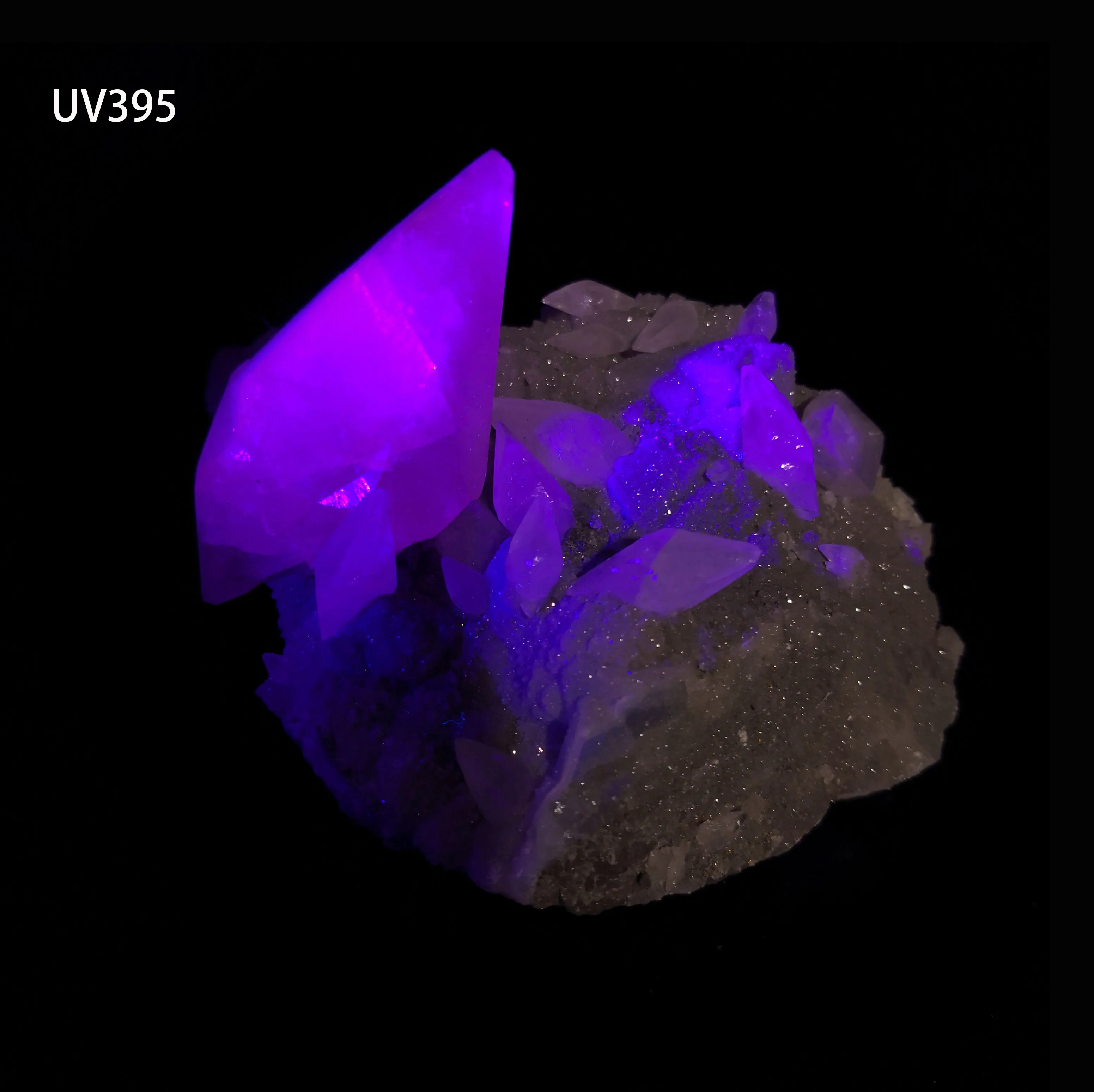 

534g A6-6sun Natural Stone Fluorite Calcite Mineral Crystal Specimen From Daye Hubei Province China