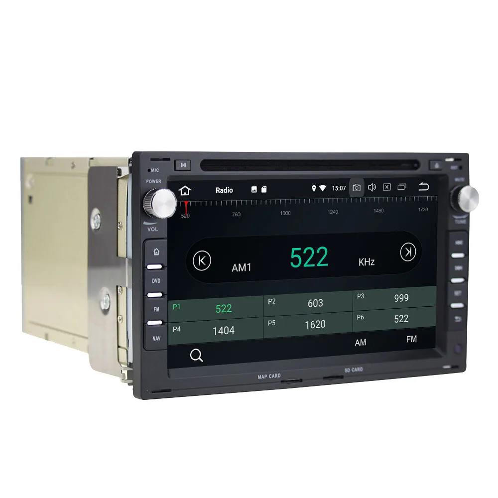 2 DIN Автомобильный мультимедийный плеер Android 9 0 6 ядер 4 Гб ОЗУ 64 ПЗУ стерео видео MP5