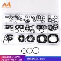 pcp diy nbr sealing o rings cs1mm 1 5mm 1 9mm 2 4mm durable gasket replacements rubber washer od6 30mm 15 sizes 150pcsset dq004