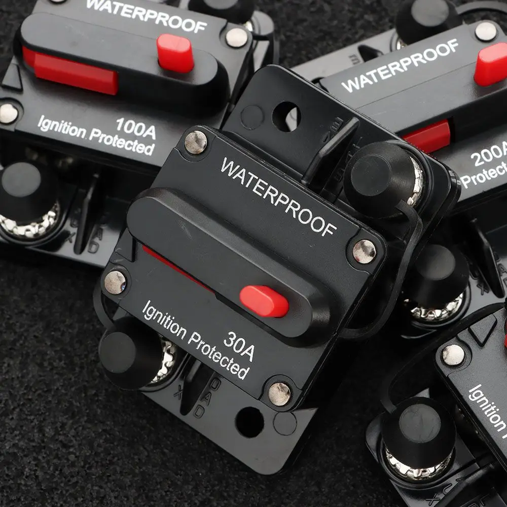 1 шт. 12-48 В водонепроницаемый автоматический выключатель поверхностного монтажа