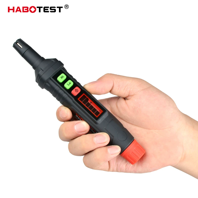 

HT61 Mini Combustible Gas Leak Detector 0-1000 PPM Meter Portable Flammable Gas Analyzer LCD Display Sound Light Alarm HABOTEST