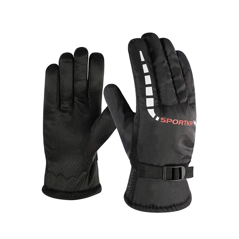 

Autumn Winter Men Women Gloves Touch Cold Waterproof Windproof Gloves Outdoor Sports Warm Thermal Fleece Running Ski Gloves