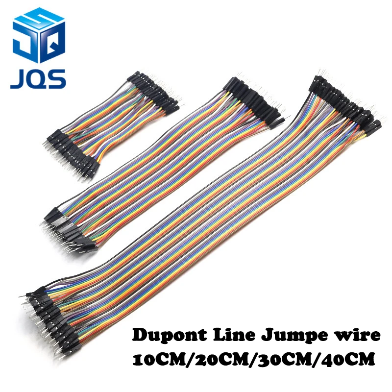 Перемычка Dupont Line 10 см/20 см/30 см штырь гнездо кабель для arduino набор сделай