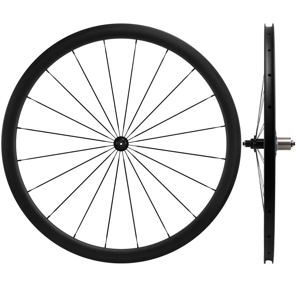 T700C углеродная колесная колесо 38 мм колеса для дорожного велосипеда UD матовая